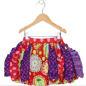 NWT Mustard Pie ‘Little Miss M’ Red/Pink Girl’s Skirt size 7